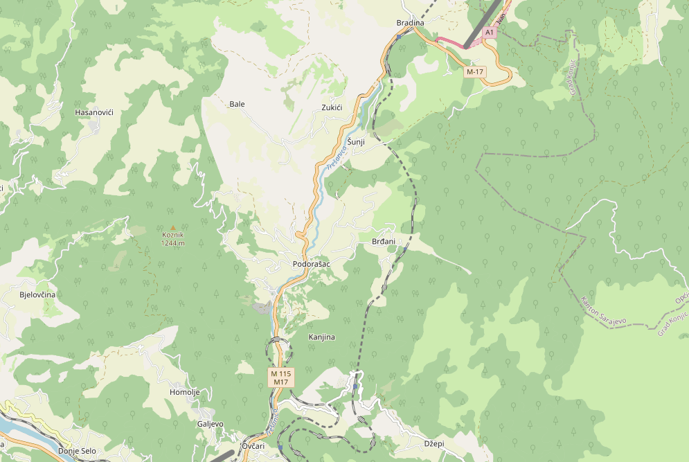 Tunel Ivan - Ovčari