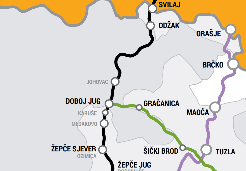 Autocesta Granica sa RH - Orašje - Brčko - Tuzla
