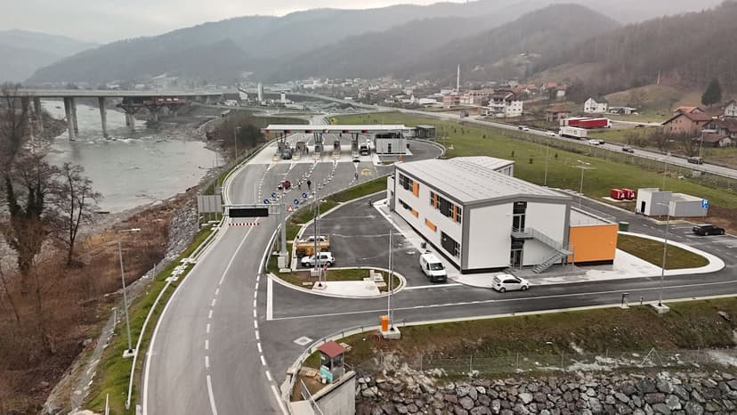 Otvorenje dionice od Poprikuša do Vranduka